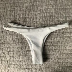 Ark Swimwear Small White Bikini Bottom